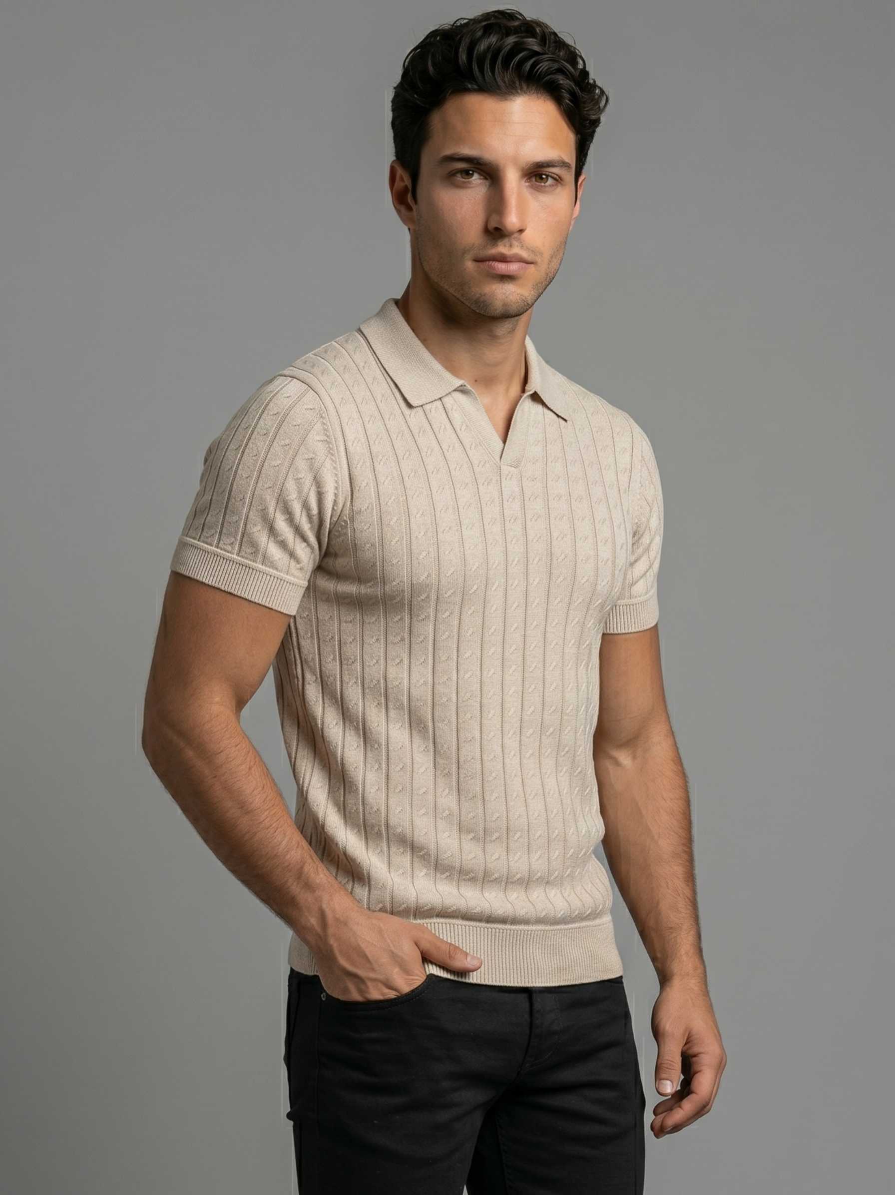 OLD MONEY V-POLO™